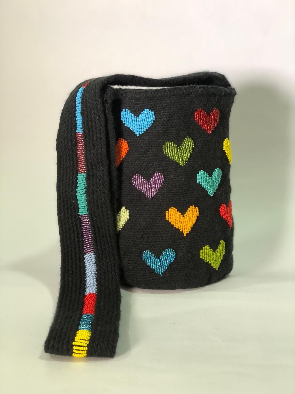 Recamadas lana Corazones 22Cm x 18 Cm