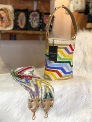 Recamada Premium Exclusive Tonos Vivos 22 x 18