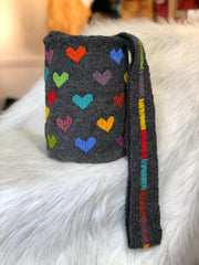 Recamadas Lana Corazones 22 x 18