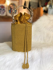 Cilíndric de Mano en Hilo brillante