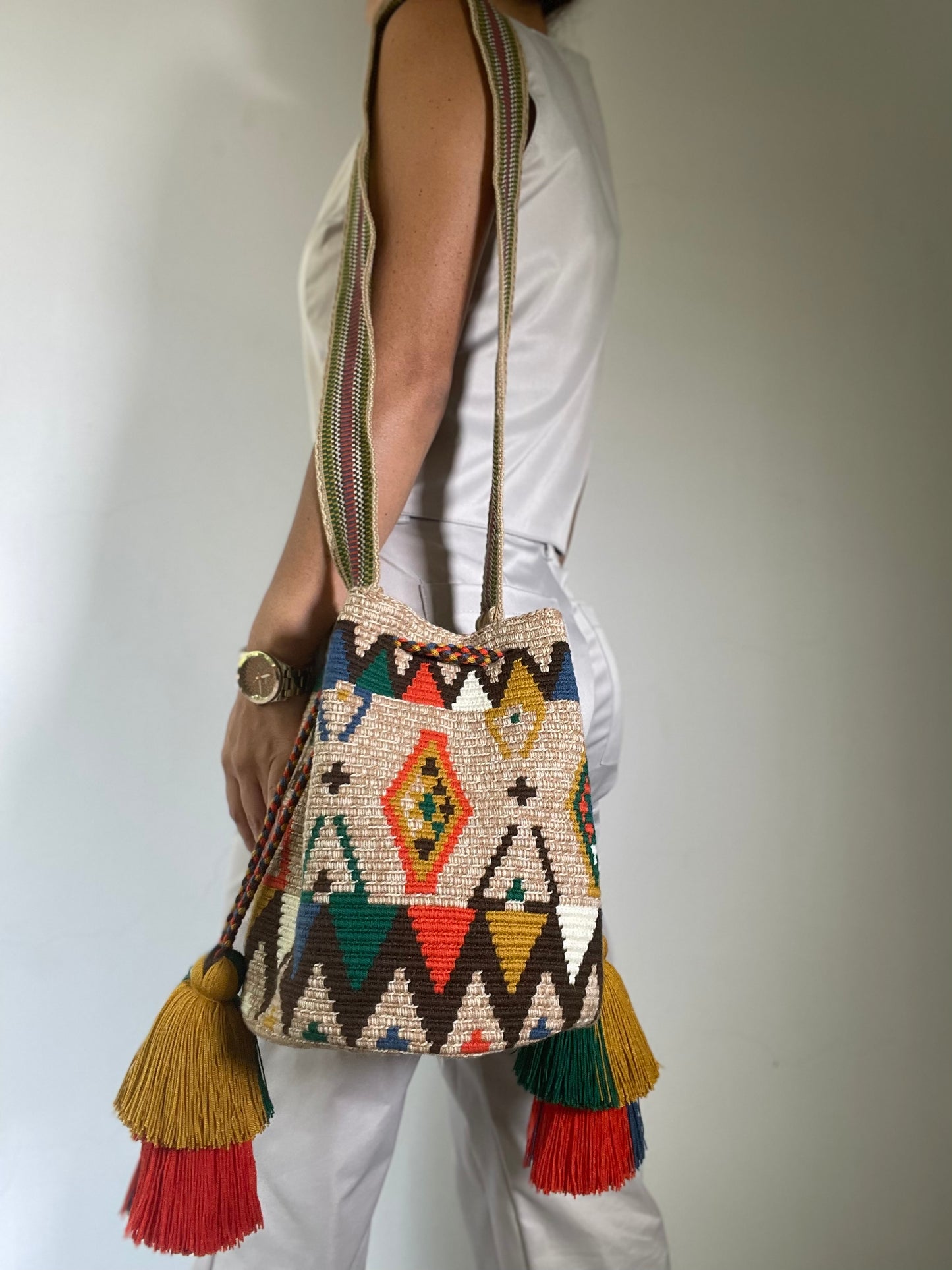 Wayuú diseño campanas 29x29