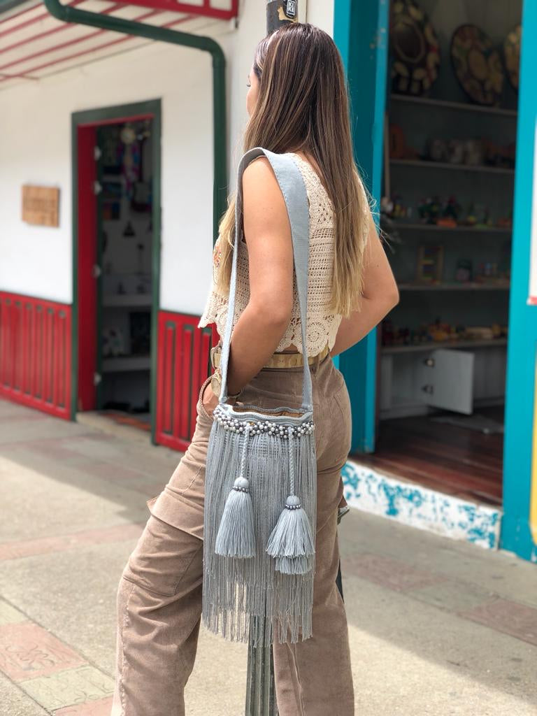 Recamada Wayuú flecos