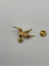 Prendedor Colibrí con broche para Mochila o Vestuario