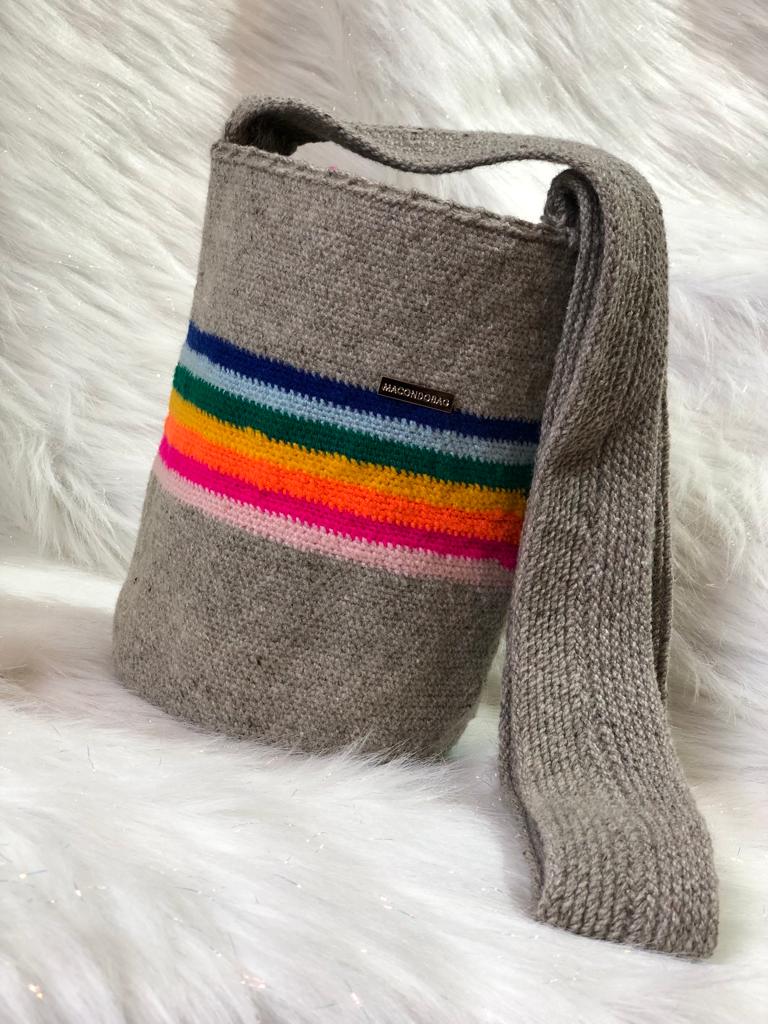 Mochila Arcoíris pequeña 22x18