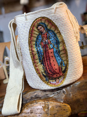 Virgen pedrería grande 29 x 29