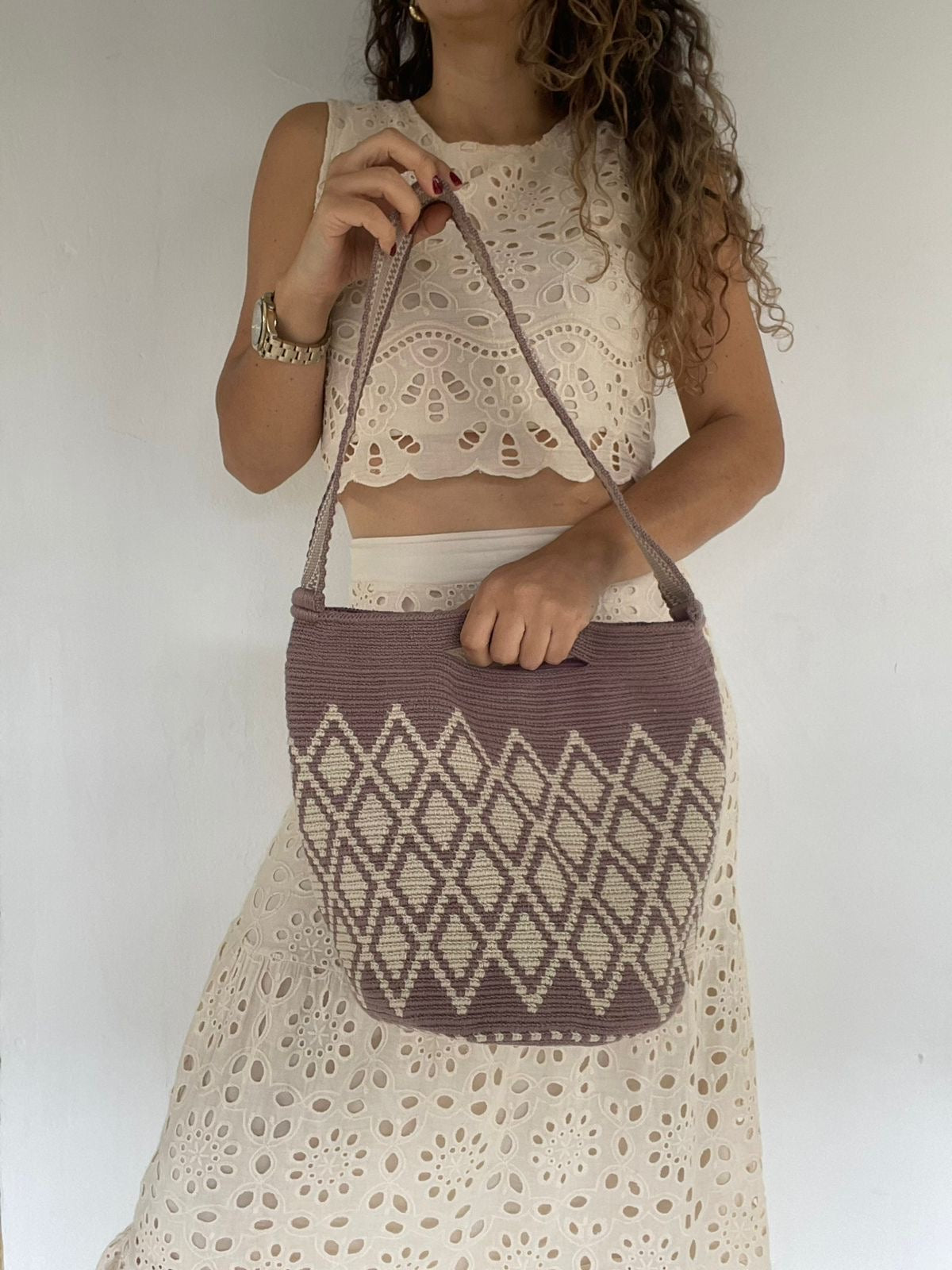 Bolso De Mano y Cargadera 29 x 29