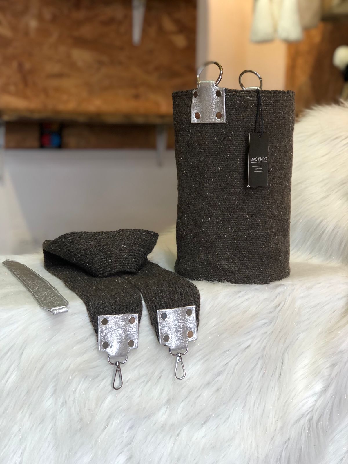 Lana Premium Exclusive Unicolor Mediana gris oscuro