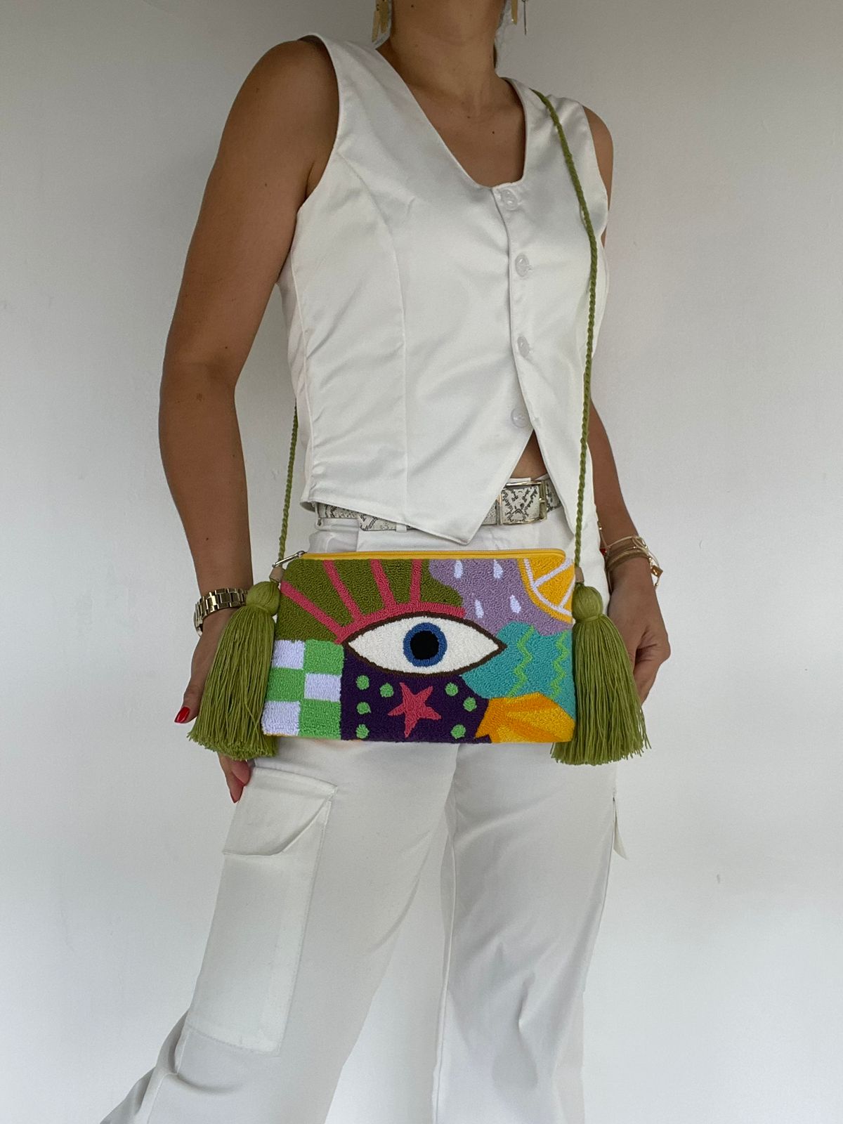 Wayuu upholstered envelope 15 x 25