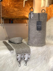 Lana Premium Exclusive Unicolor Mediana gris