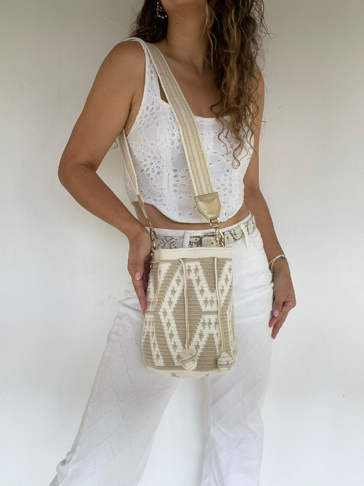 Mochila mediana diseño Gaza exclusive 22x24