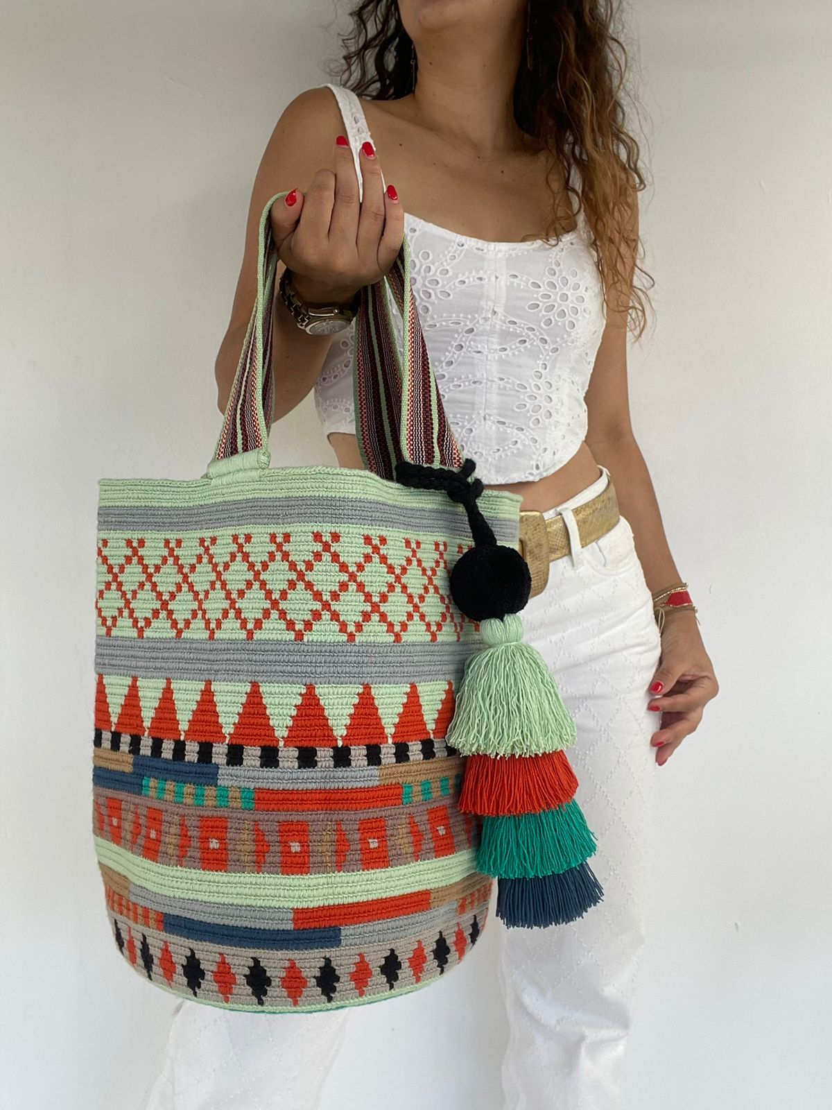 Mochilón Wayuú Premium 40 x 35