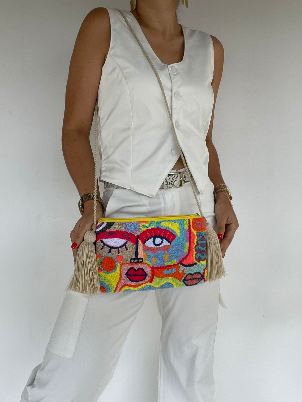 Wayuu upholstered envelope 15 x 25