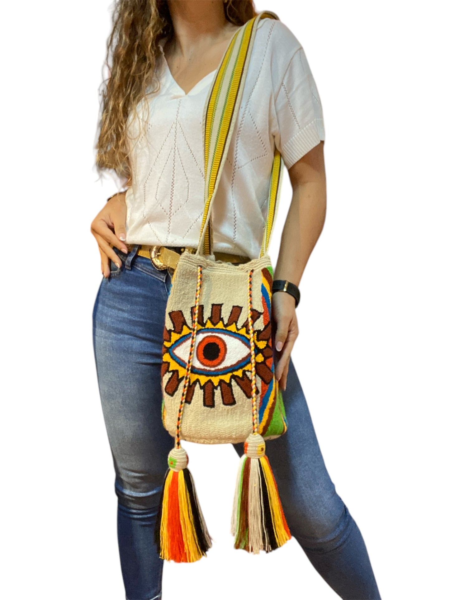 Mochila tapizada grande
