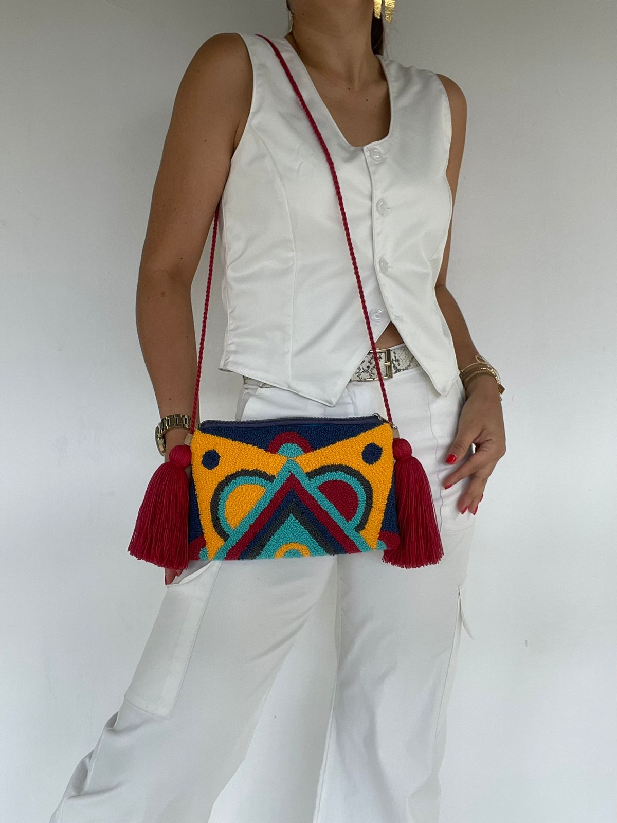 Wayuu upholstered envelope 15 x 25
