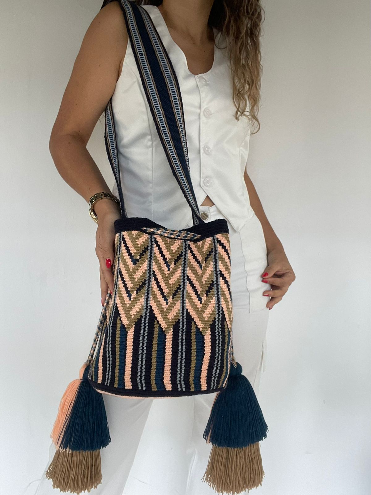 Wayuú Diseño Campanas Grande 29 x 29