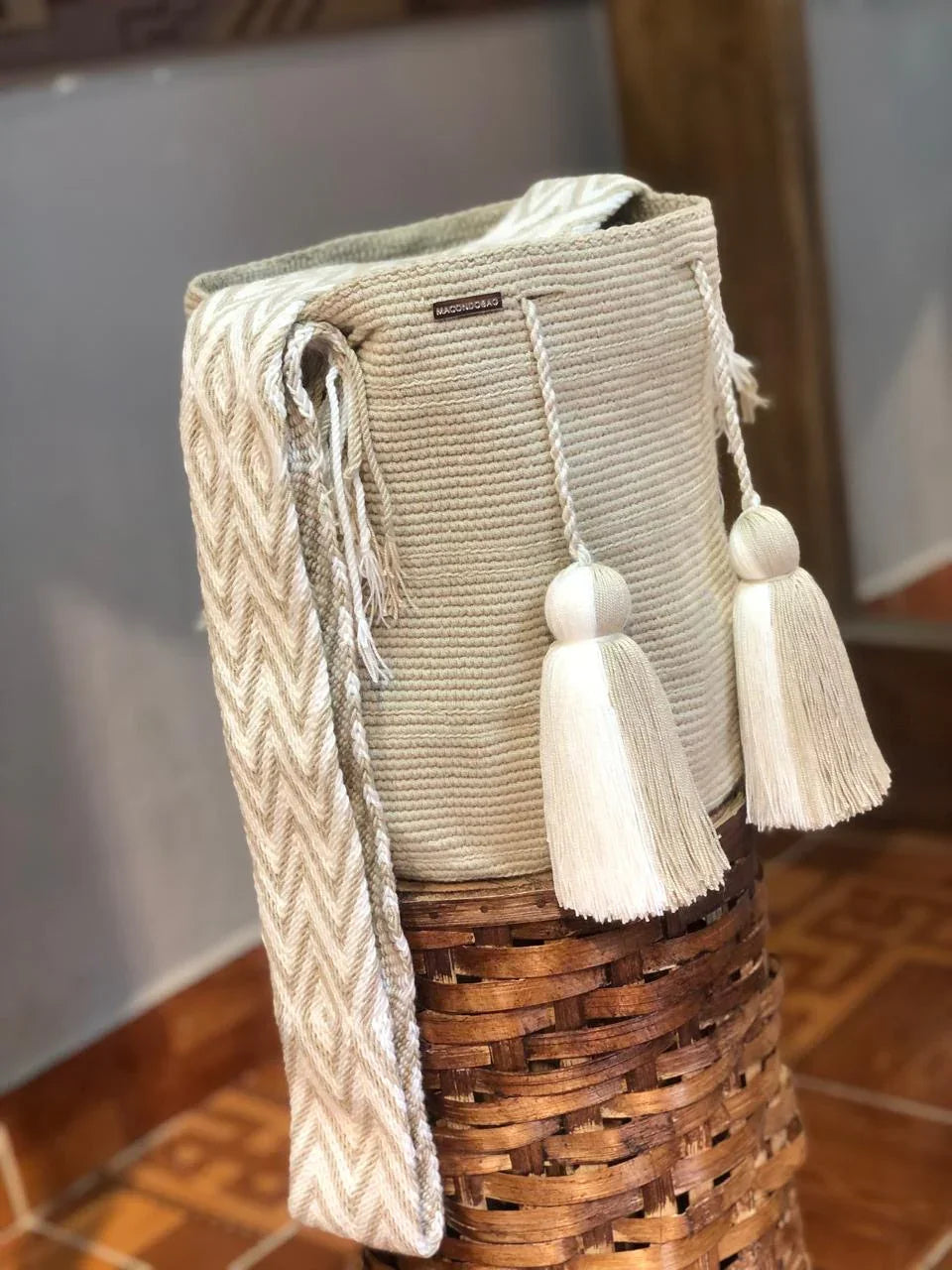 Crochet Mochilas Wayuu Hilo Crochet Mochilas Tejidas En Hilo Mini