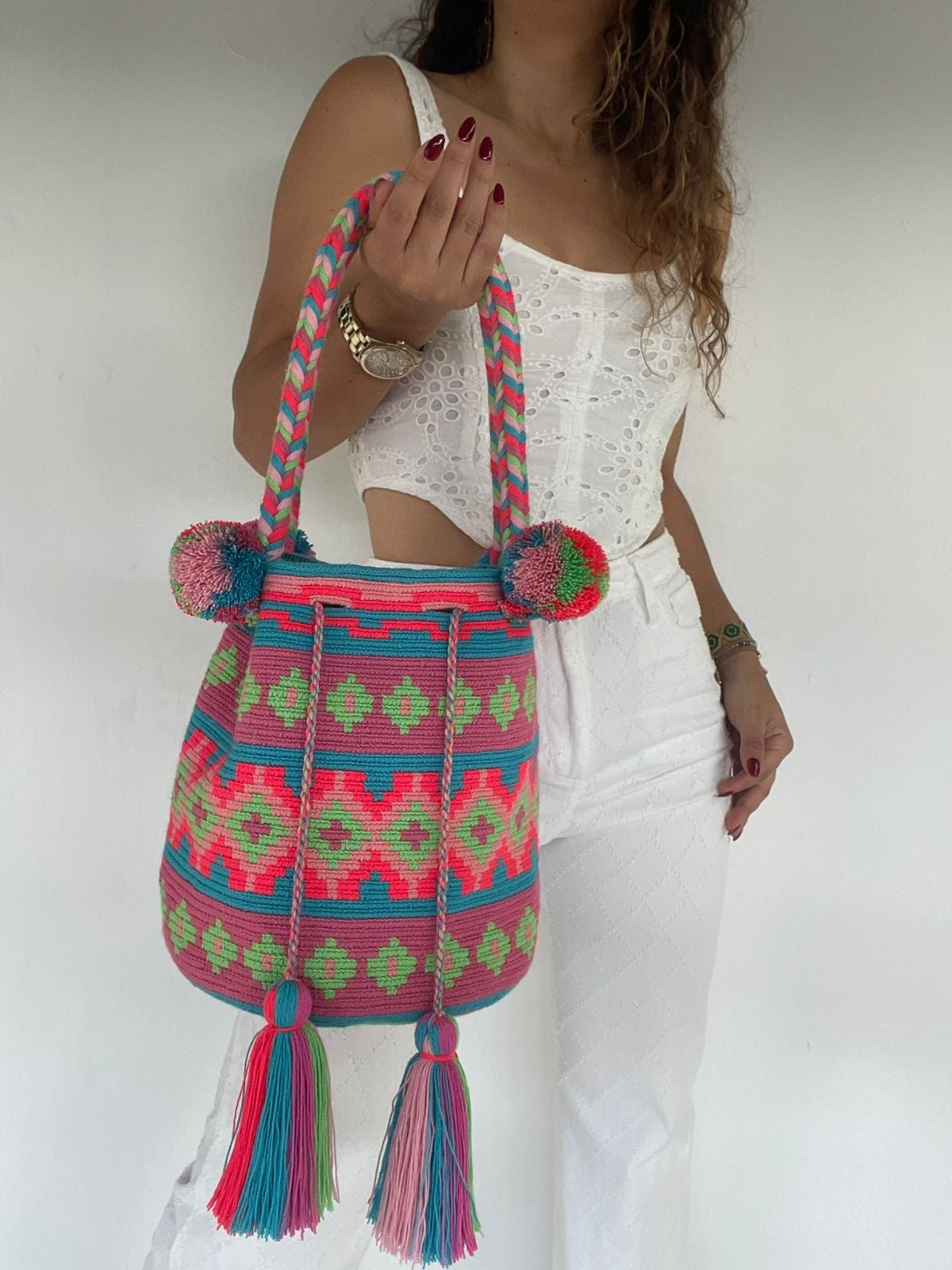 Wayuu Braid and Tassel 29x29