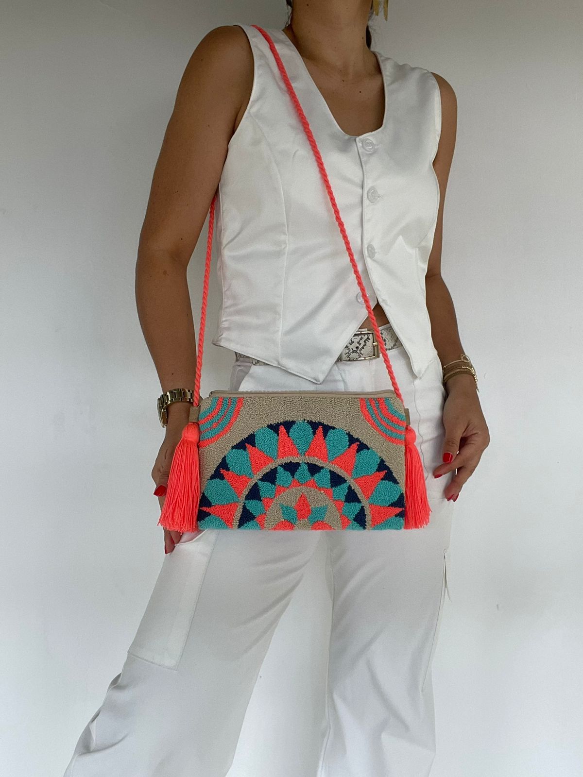 Wayuu upholstered envelope 15 x 25
