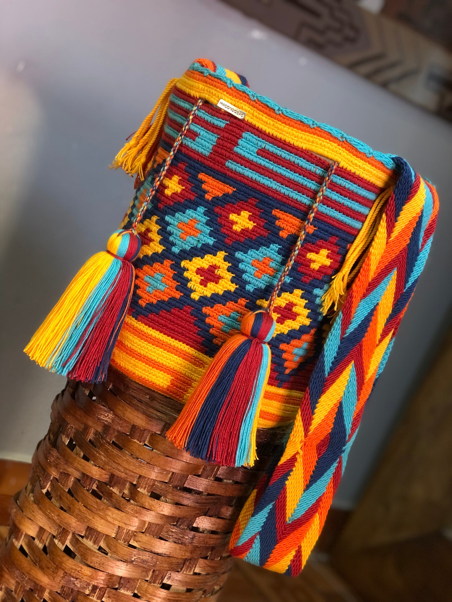 Wayuú Diseño Grande tradicional 29x29
