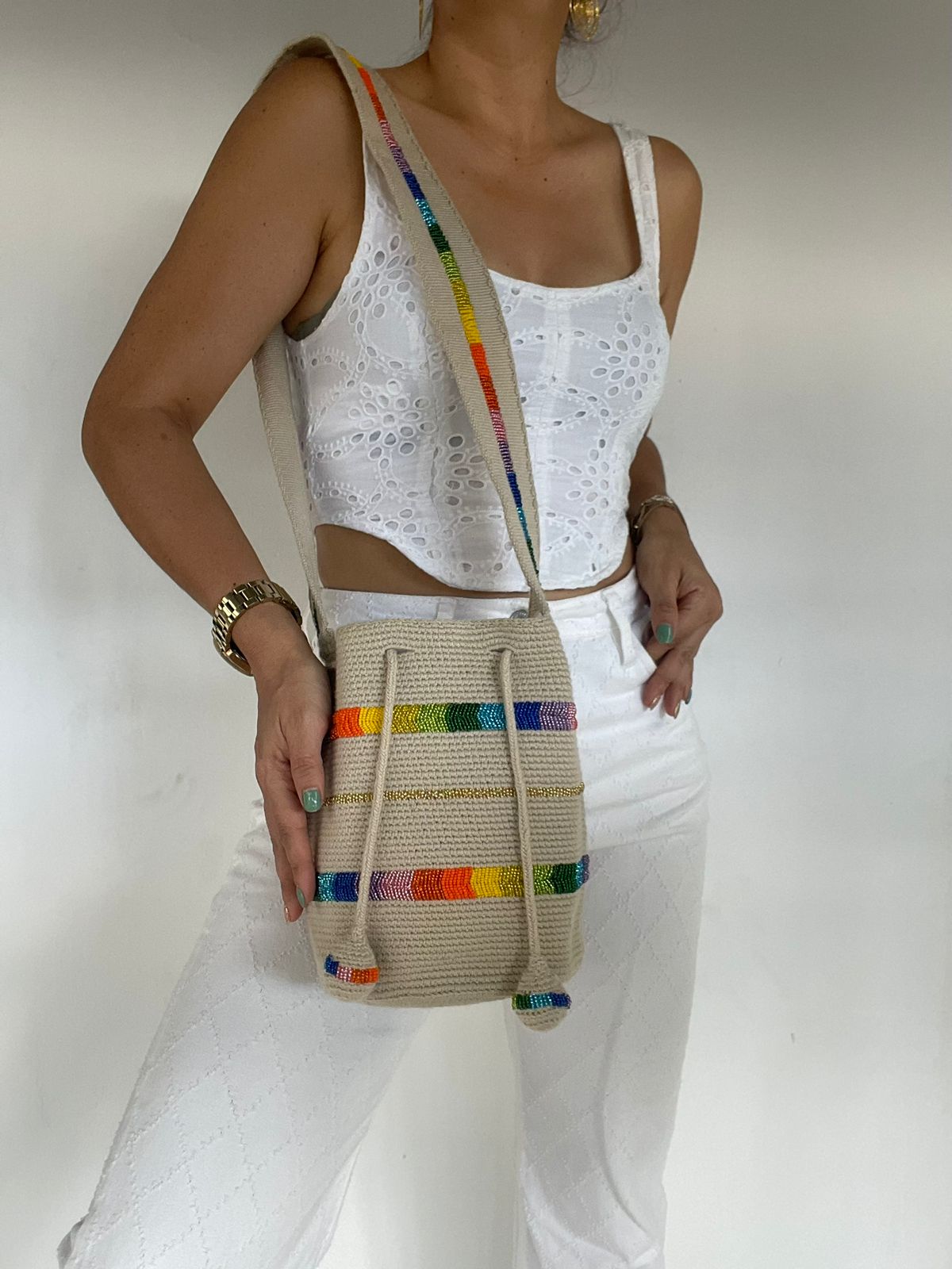 Exclusive Medium Wayuu Embroidery 22x23