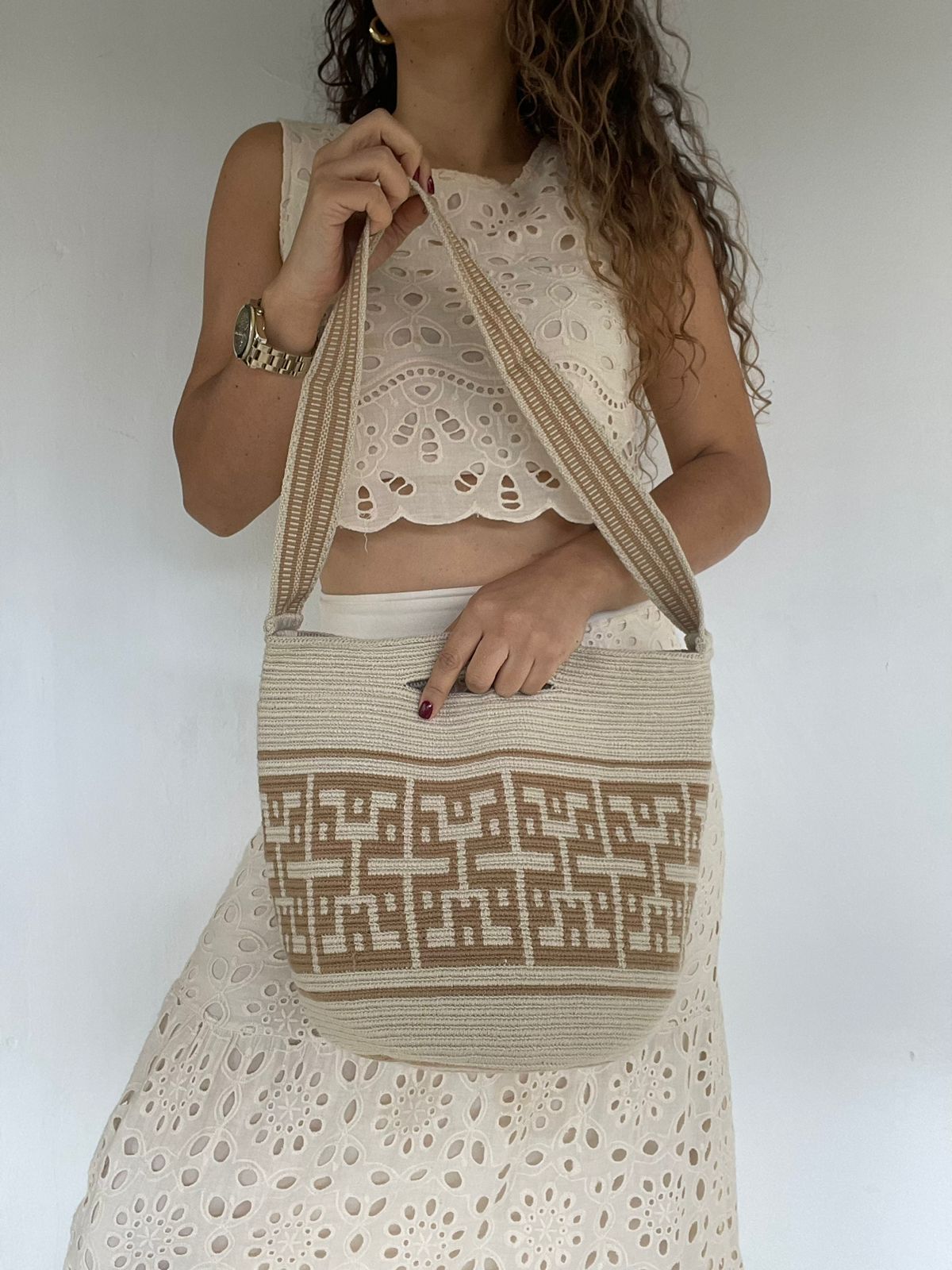 Bolso De Mano y Cargadera 29 x 29