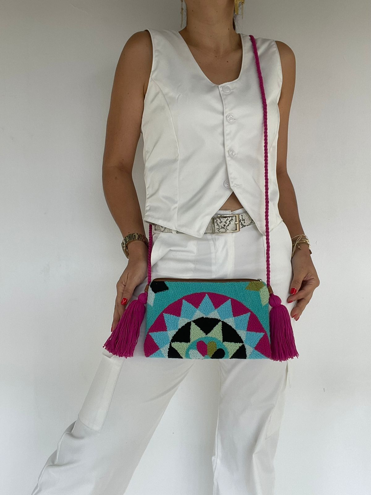 Wayuu upholstered envelope 15 x 25