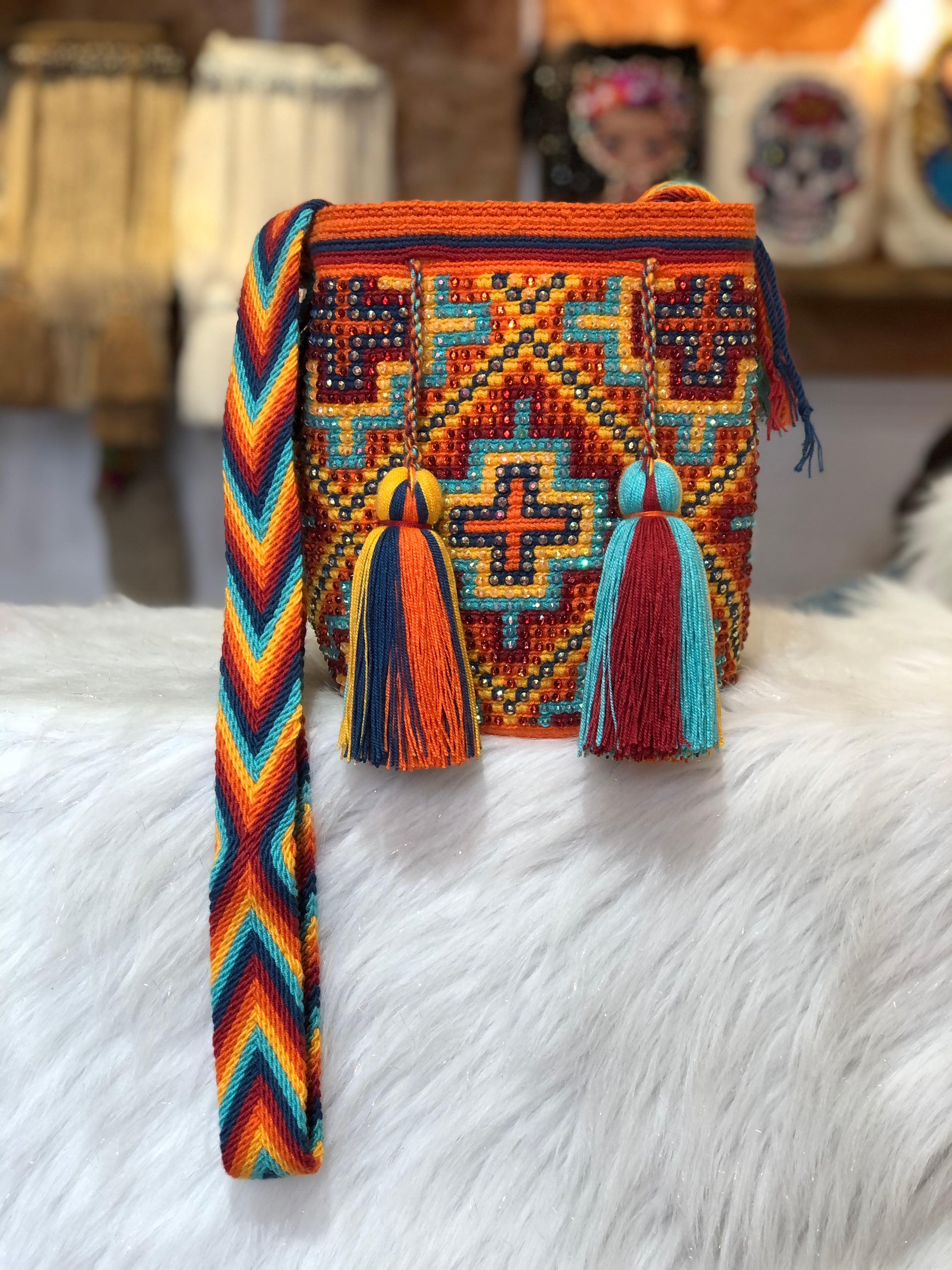 Wayuú Mediana Pedrería 22 x 21