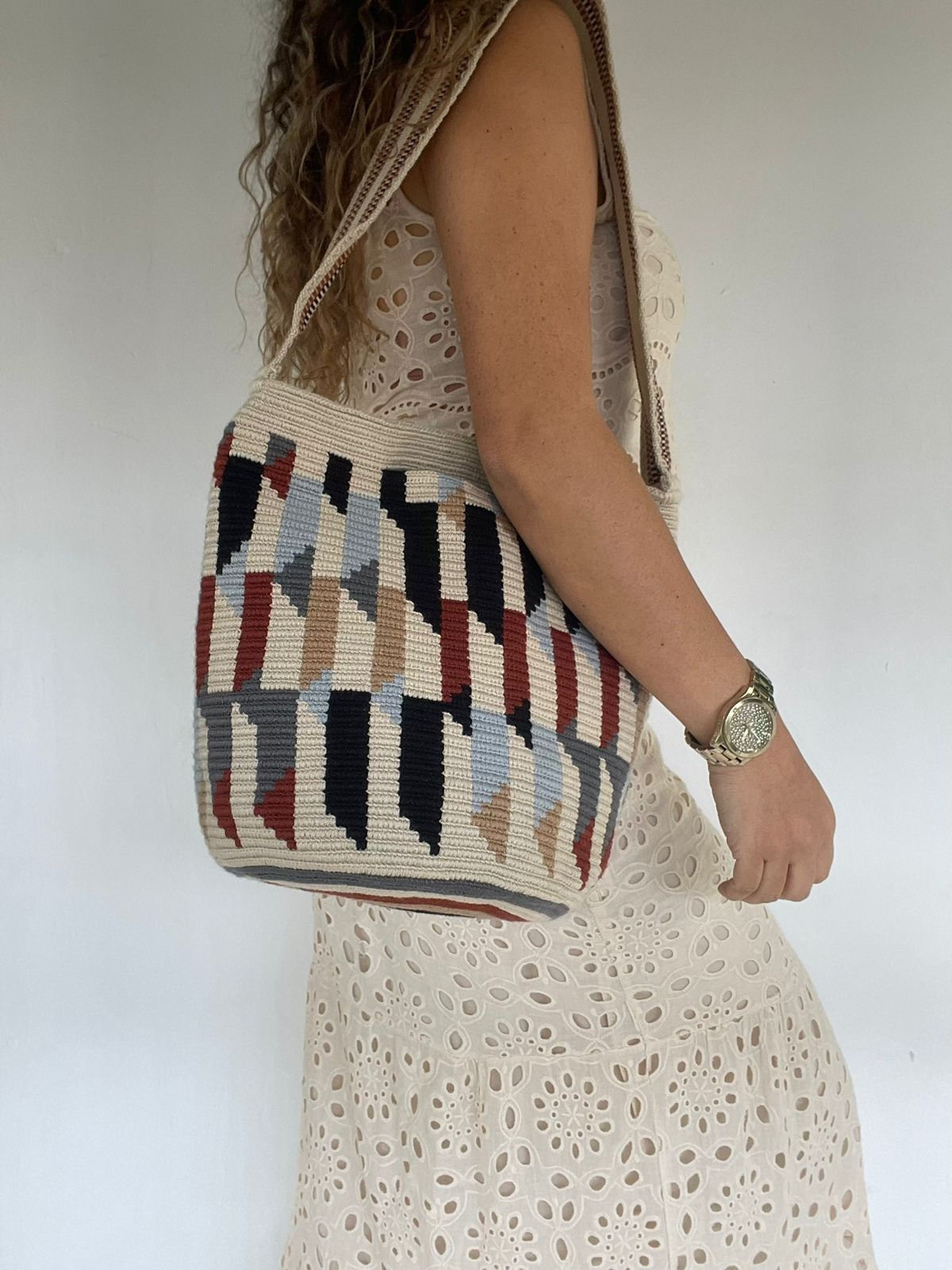 Bolso De Mano y Cargadera 29 x 29