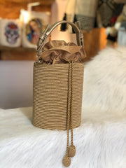 Cilíndric de Mano en Hilo brillante