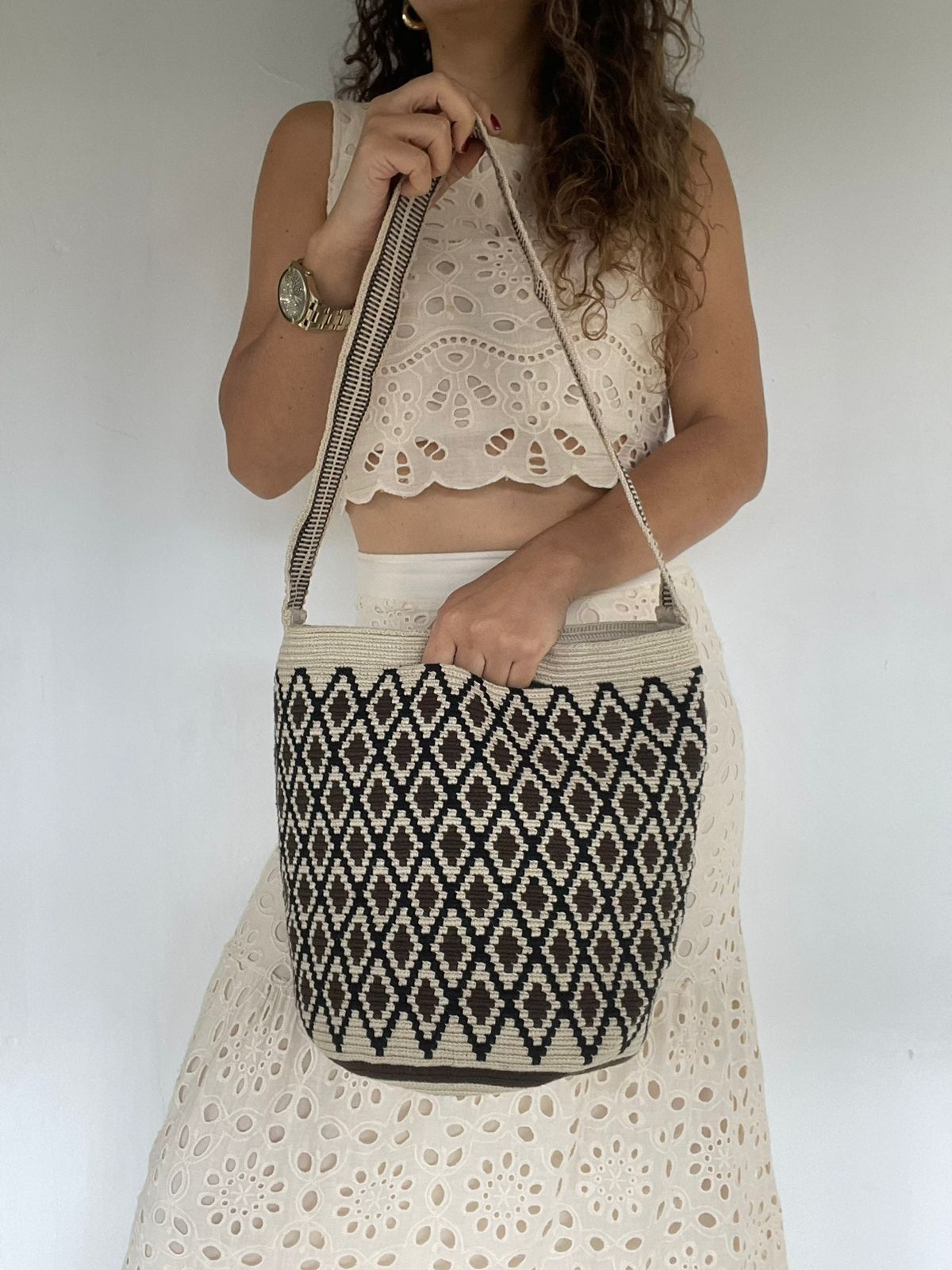 Bolso De Mano y Cargadera 29 x 29