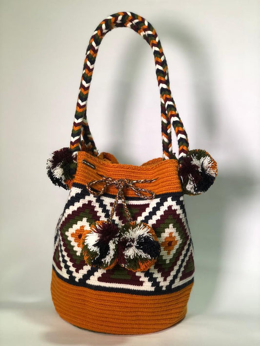 Wayuú Trenza y Borla 29x29
