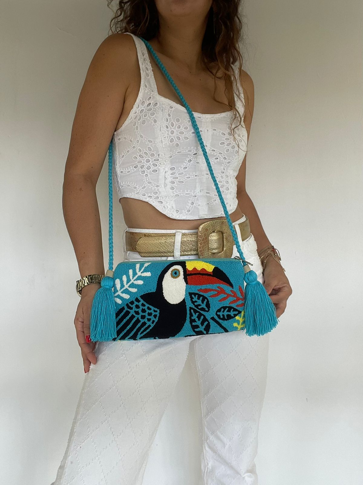 Wayuu upholstered envelope 15 x 25