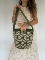Bolso De Mano y Cargadera 29 x 29