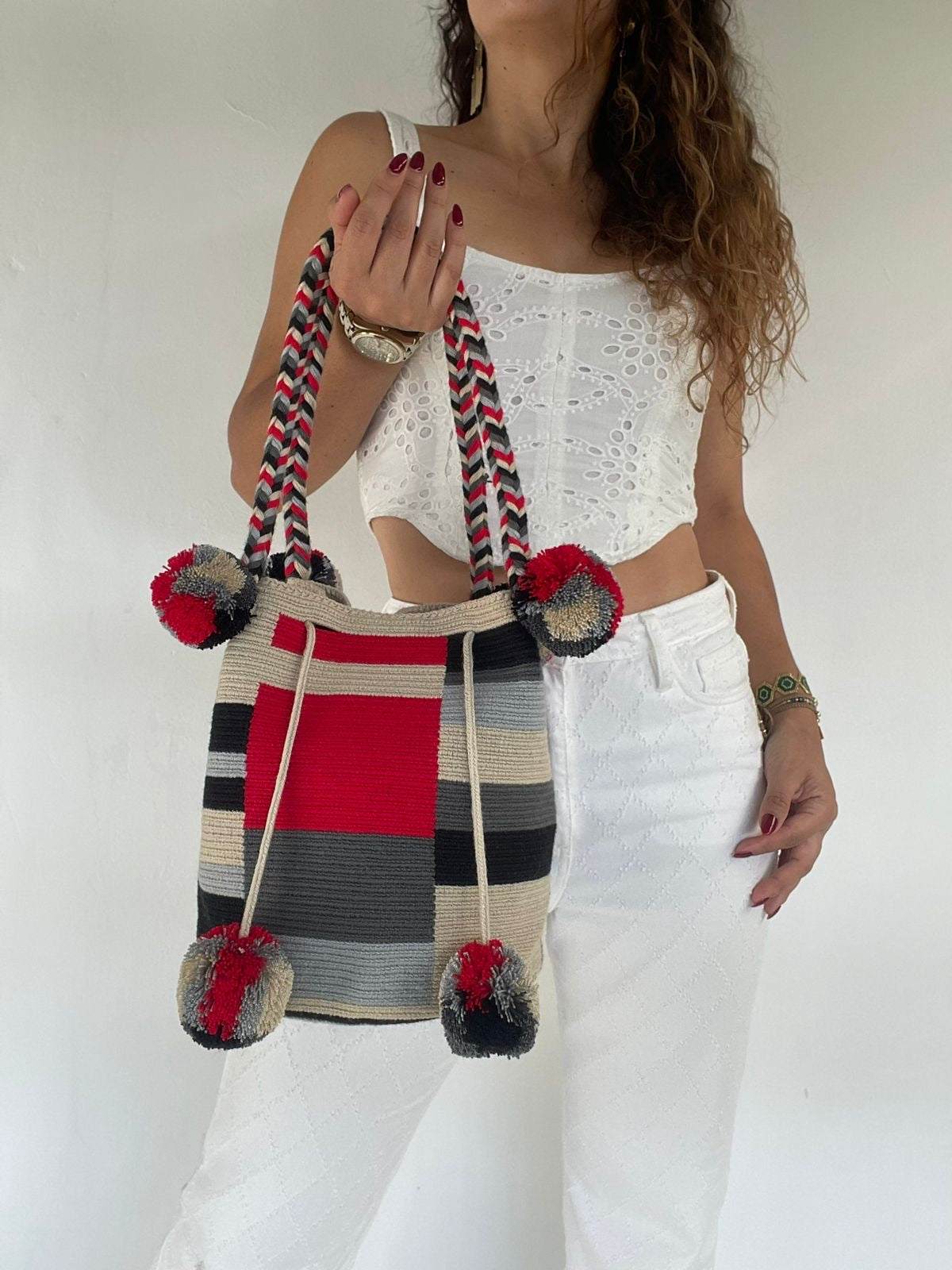 Wayuu Braid and Tassel 29x29