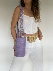 Cordón De Seda Con Gaza en Cadena 22 x 21