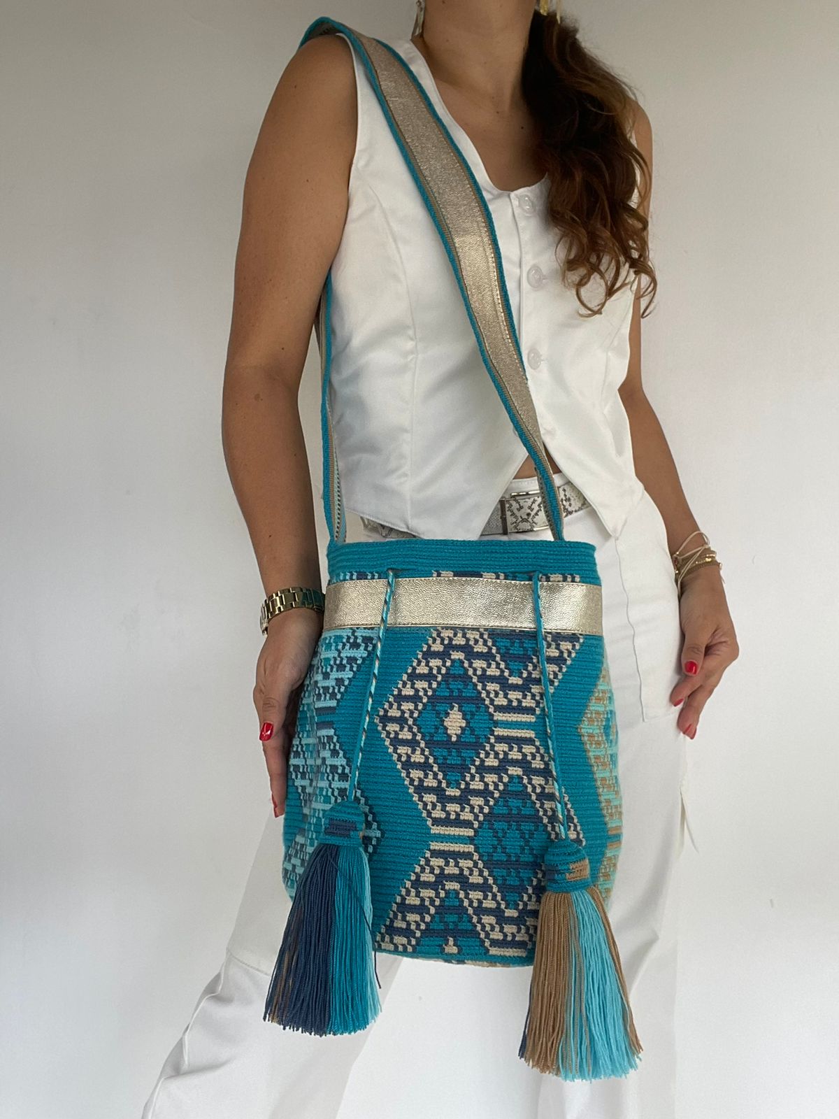 Exclusive design with leather