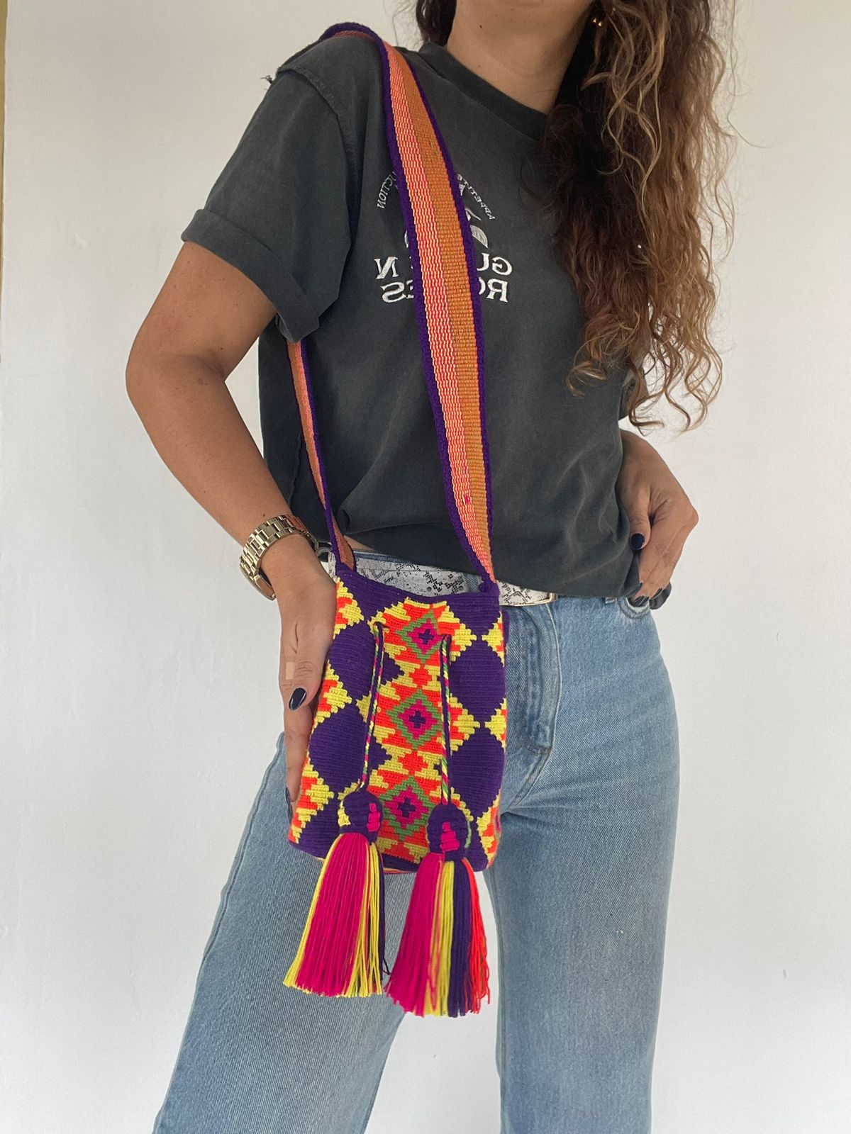 Mediana Mini Wayuú Una Hebra 21 x 23