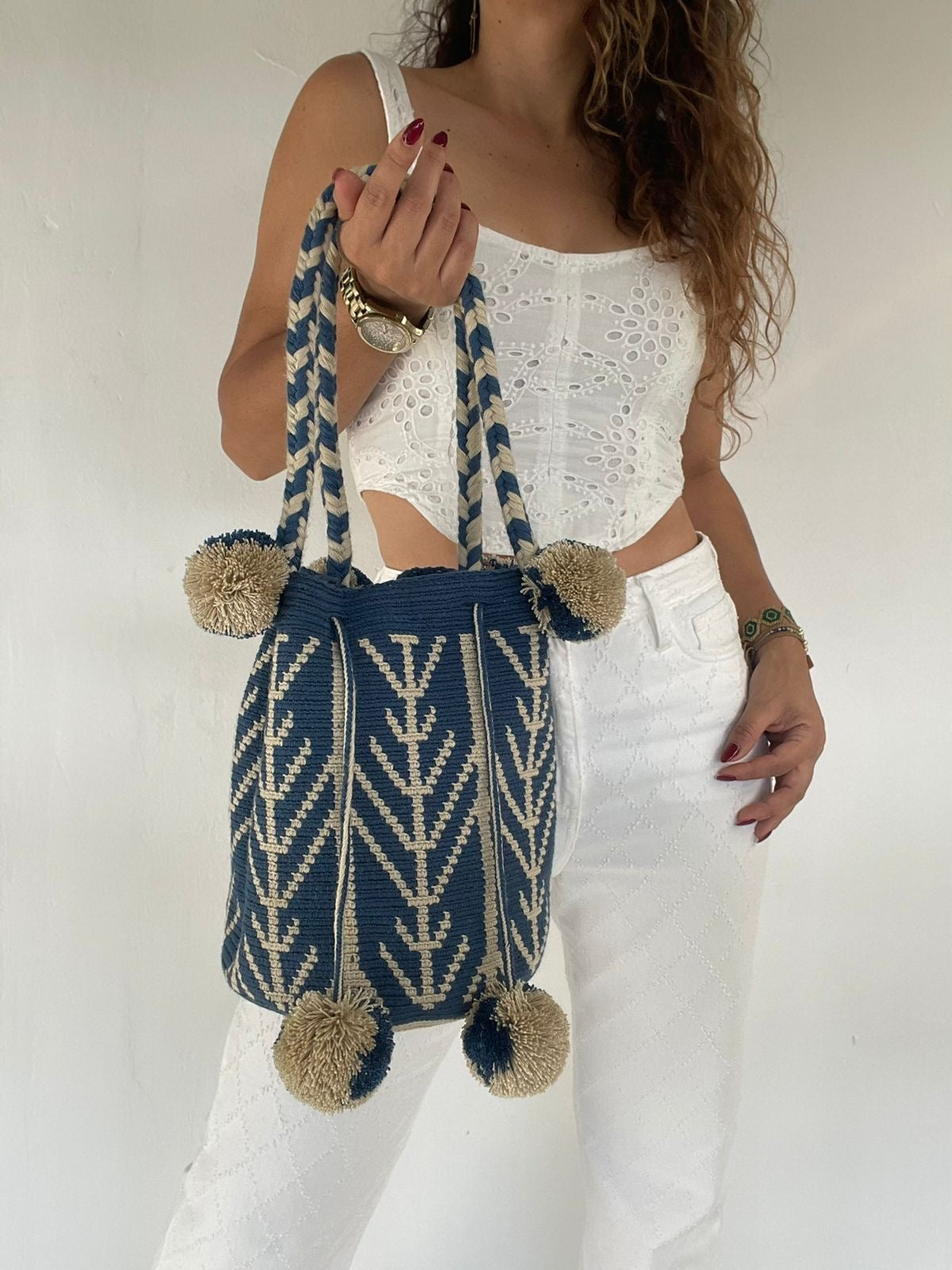 Wayuu Braid and Tassel 29x29