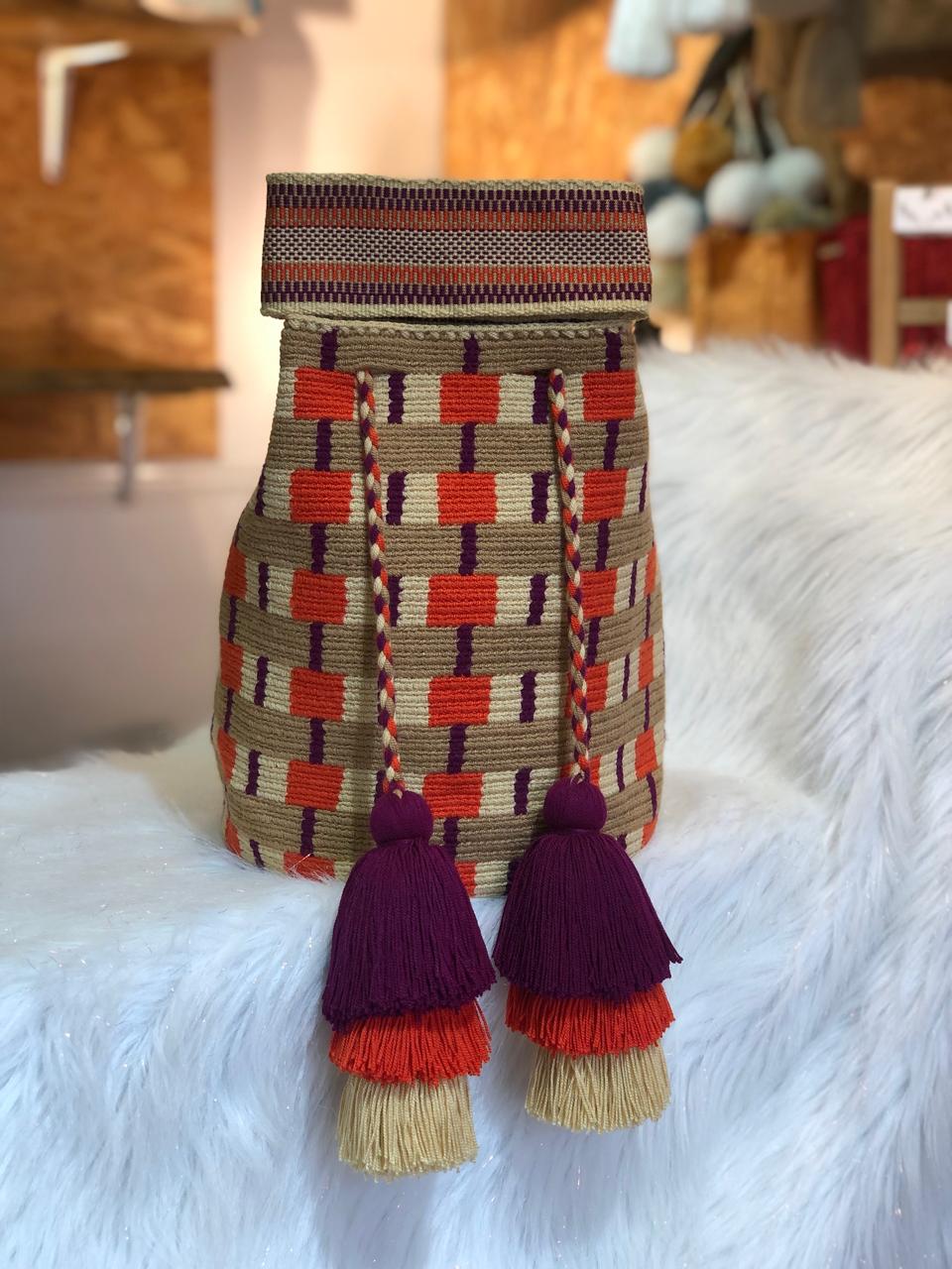 Wayuu design bells 29x29