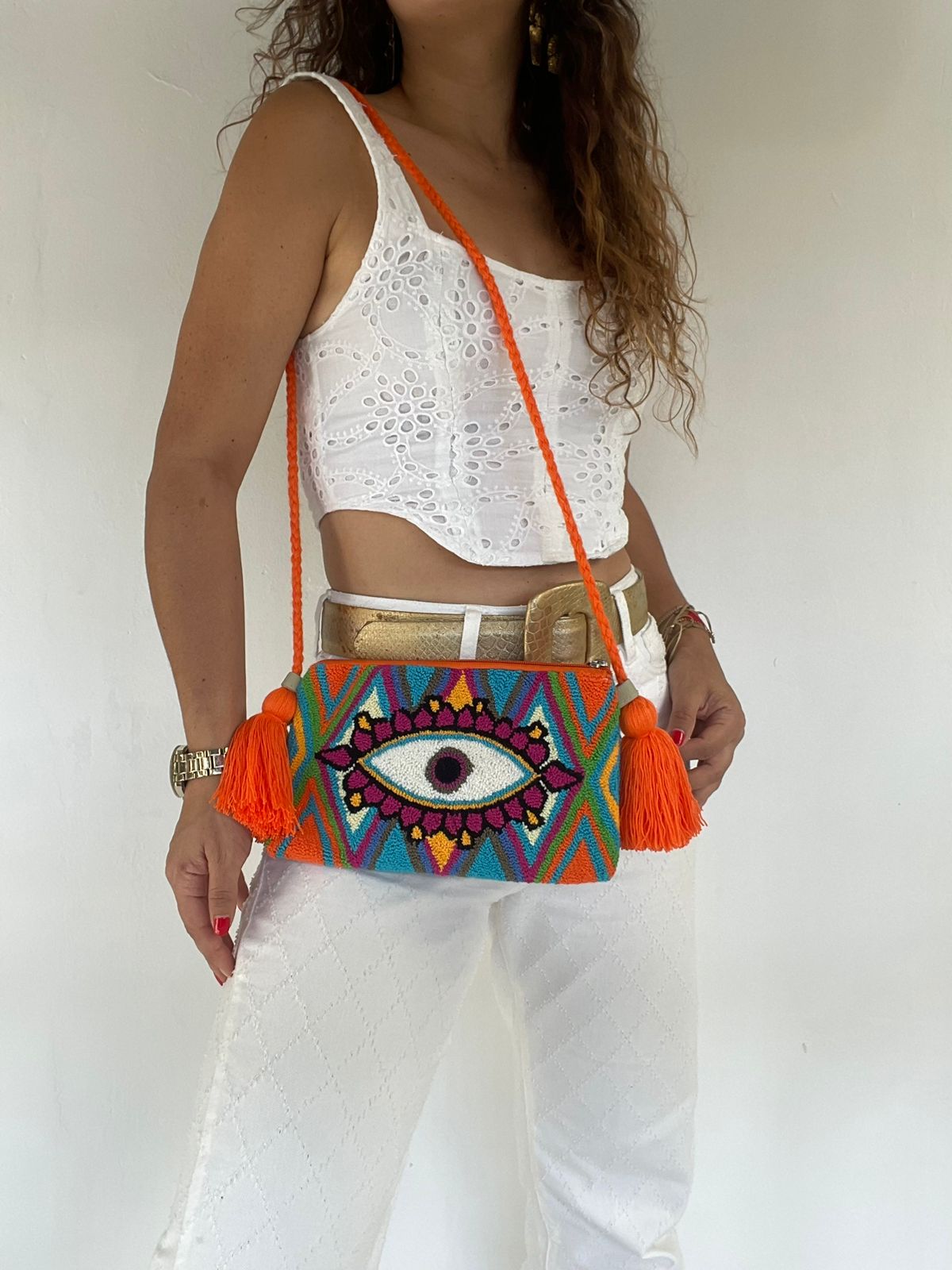 Wayuu upholstered envelope 15 x 25