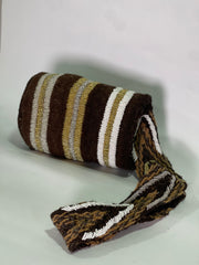 Arhuaca Mini Legitimate Short Strip Embroidered Neutral Tones 21 Cm x 16Cm