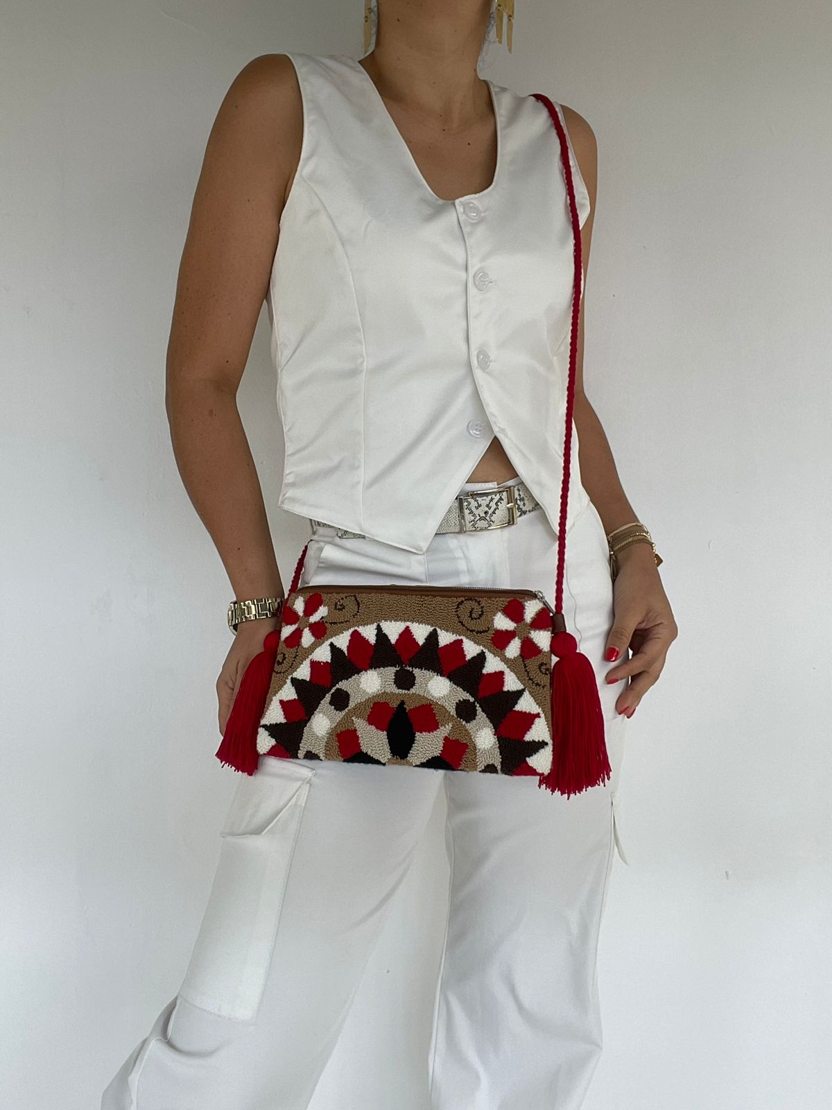 Wayuu upholstered envelope 15 x 25