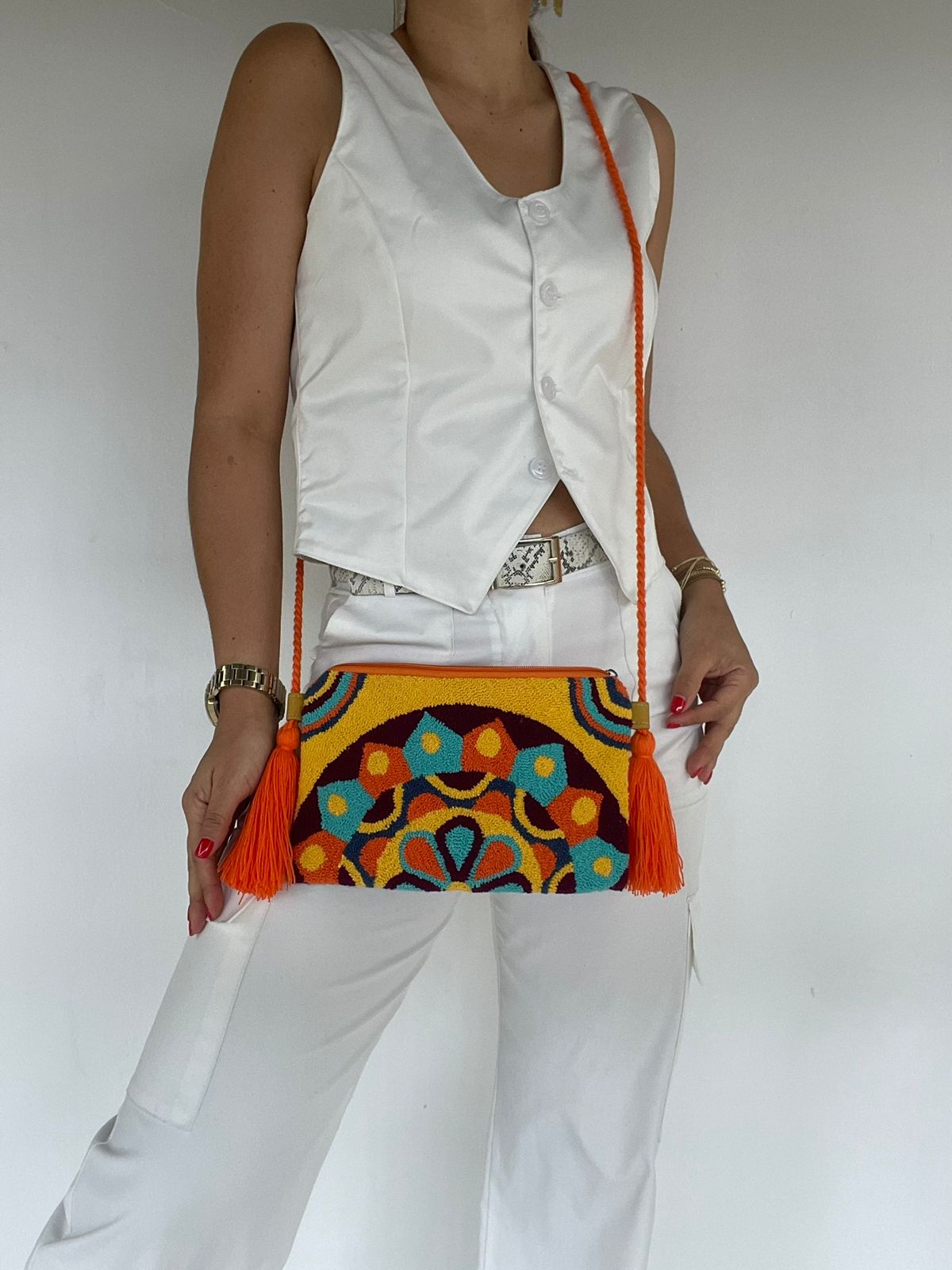 Wayuu upholstered envelope 15 x 25