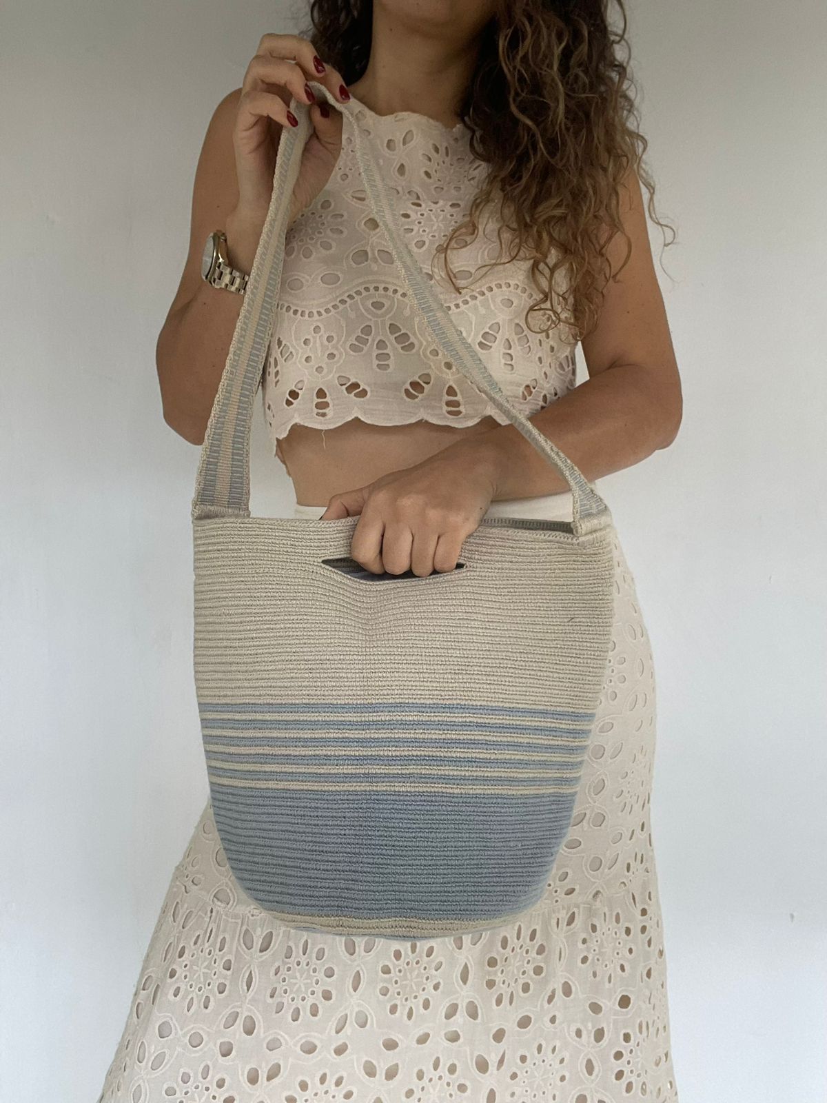 Bolso De Mano y Cargadera 29 x 29