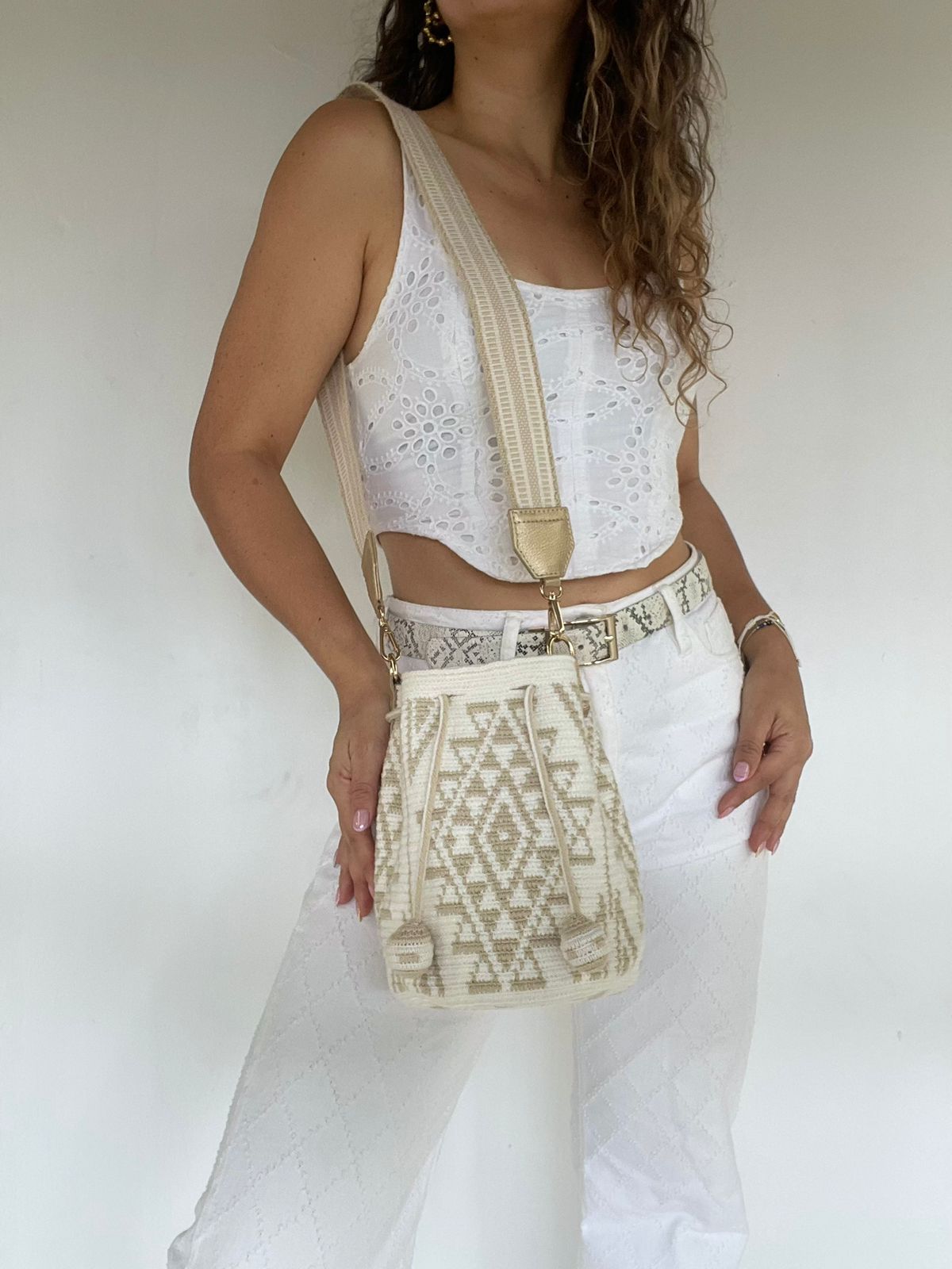 Mochila mediana diseño Gaza exclusive 22x24