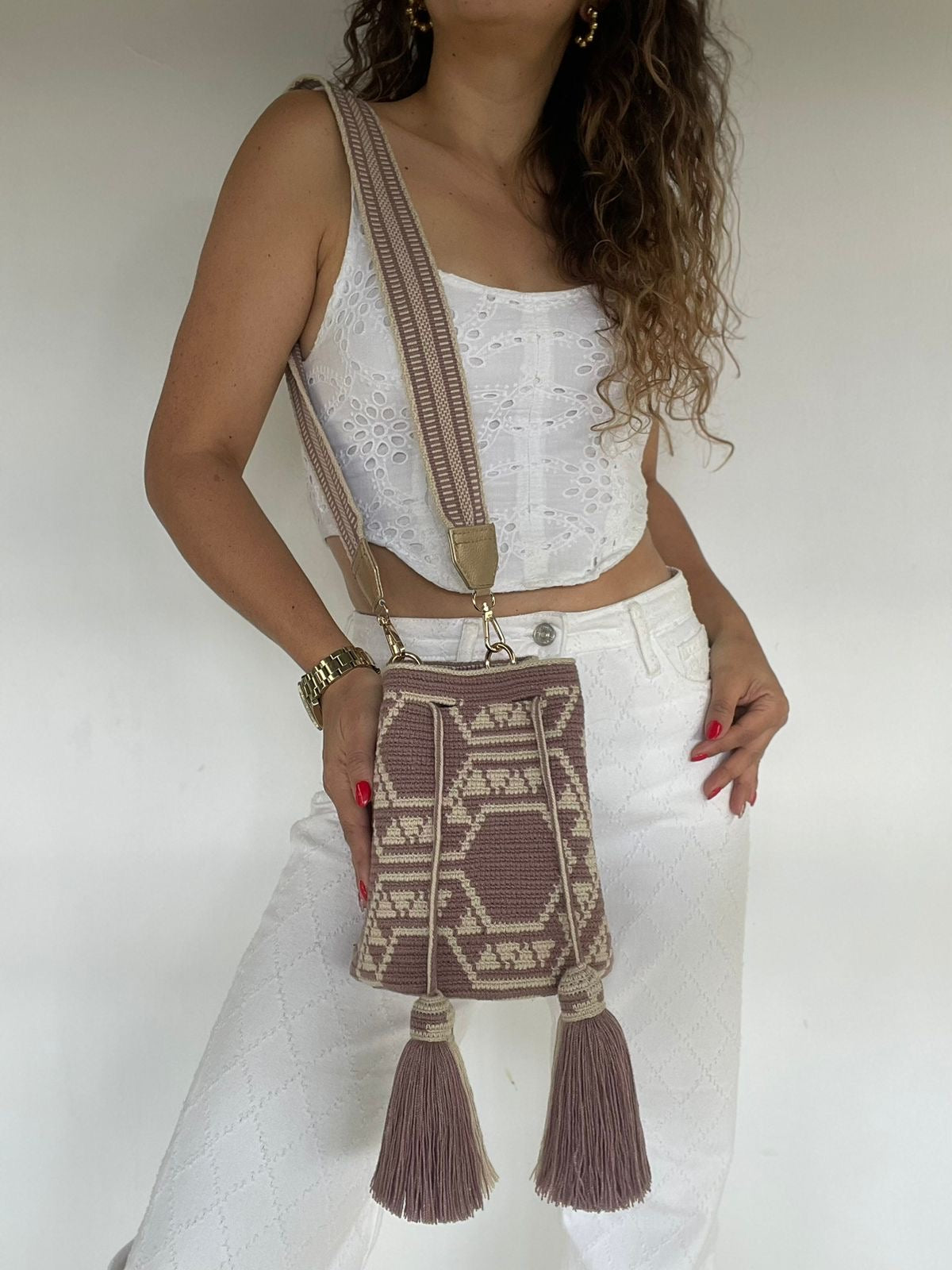 Mochila mediana diseño Gaza exclusive 22x24