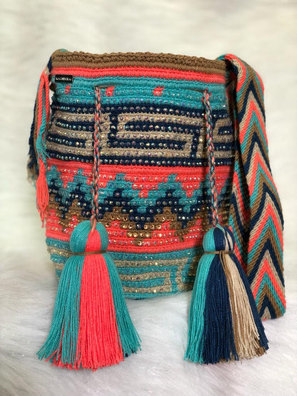 Wayuú Mediana Pedrería 22x21