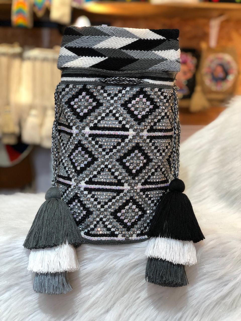 Wayuu stones and bells Large traditional 29x29