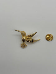Prendedor Colibrí con broche para Mochila o Vestuario