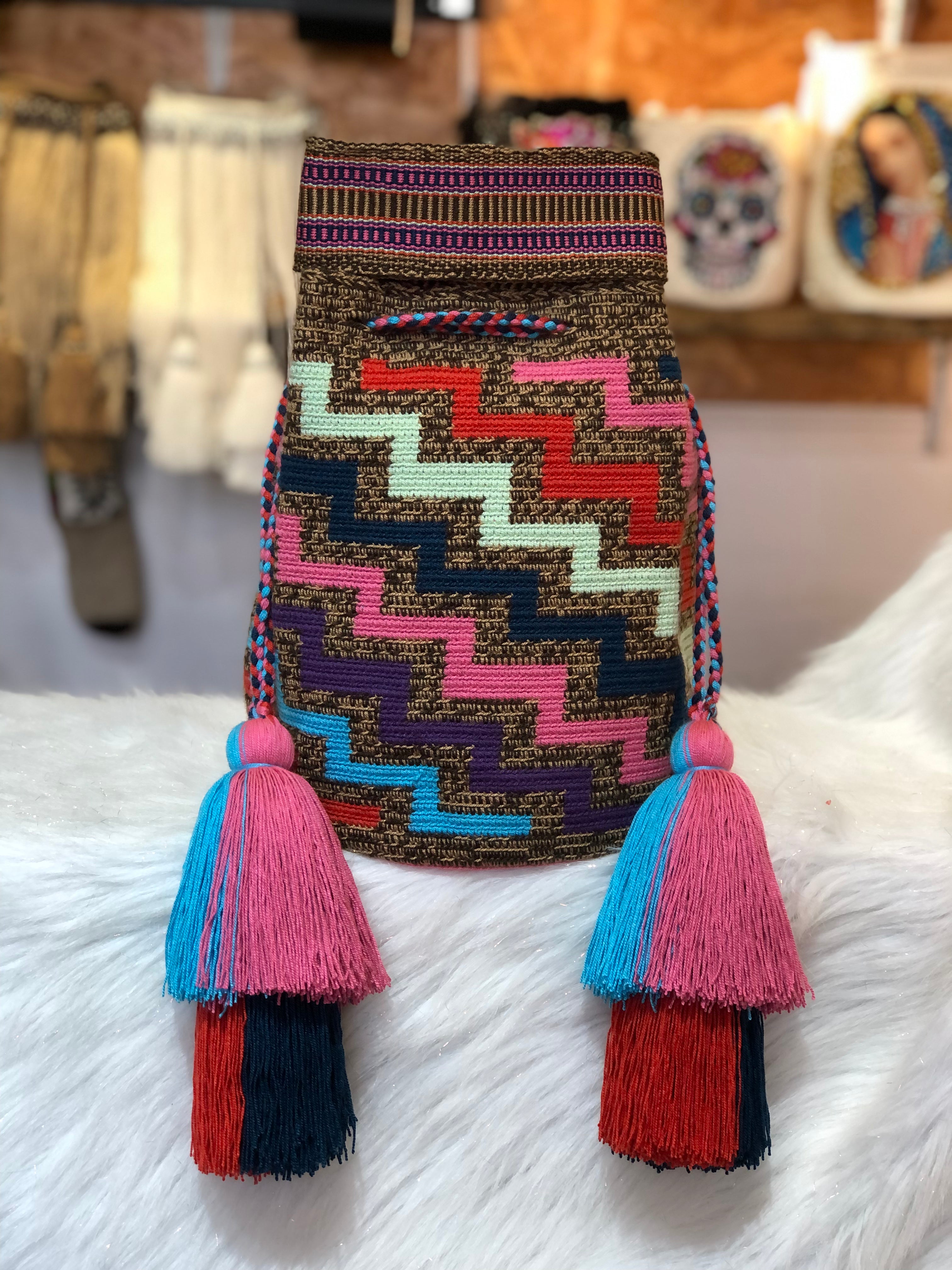 Wayuu design bells 29x29